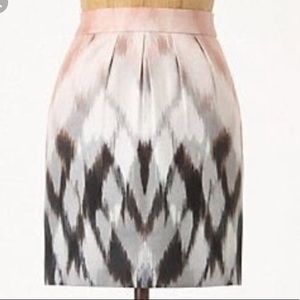 Anthropologie Leifsdottir Silk Skirt 12
